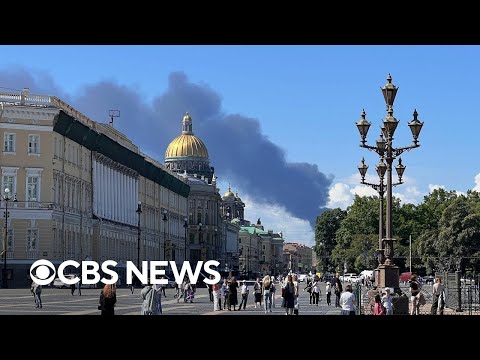 Ukraine strikes Russian oil terminal, warship as strikes ramp up between the countries