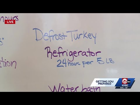 Thanksgiving food preparation safety tips