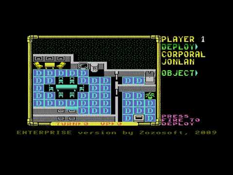 LASERSQUAD LASER SQUAD ENTERPRISE 64 128 INTELLIGENT SOFTWARE SIXTY FOUR ONE TWO EIGHT