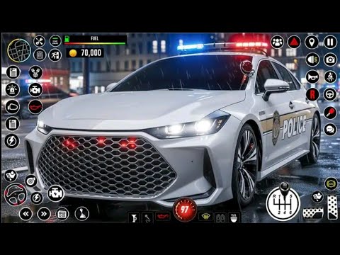 Police Car Chase Simulator 3D Game - Real Cop Cars Driving Simulator 2025 - Android GamePlay