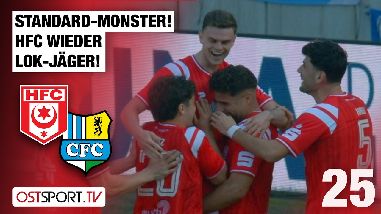 Hallescher vs Chemnitzer Highlights