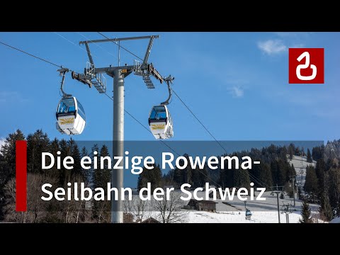 Unikat von Rowema - Die Kabinenbahn Gstaad - Wispile