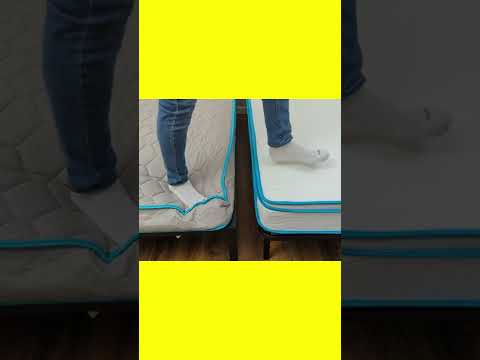 Linenspa Innerspring Hybrid vs Memory Foam Mattress #shorts