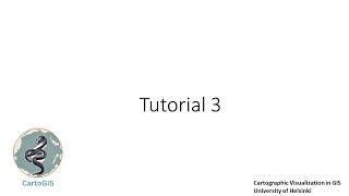 Tutorial 3 - Big data and more