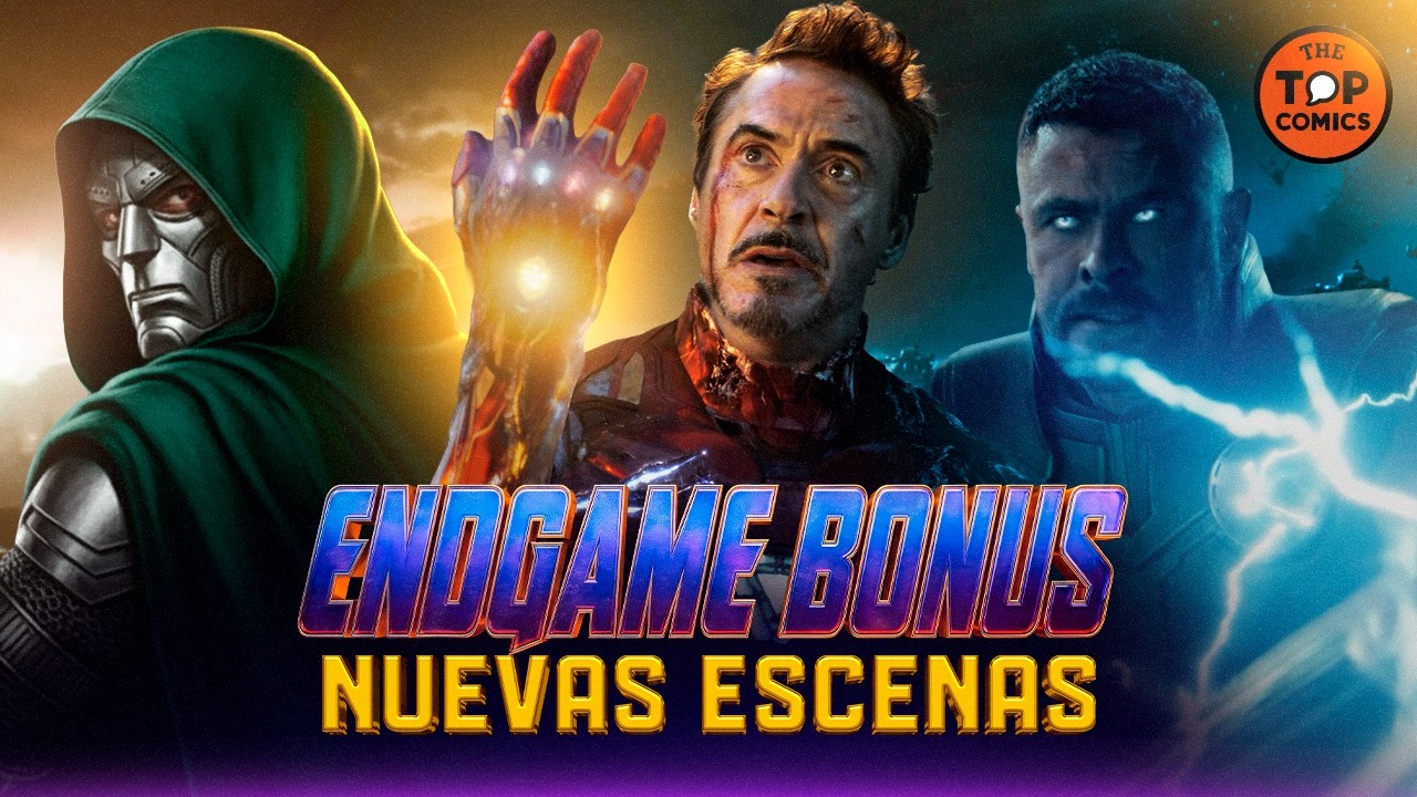 NUEVAS ESCENAS de Avengers Endgame Encore que conectan con DOOMSDAY - The Top Comics