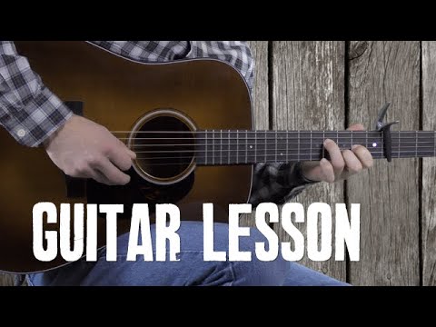 "Sunny Side of the Mountain" - Flatpicking Guitar Solo Lesson with TAB