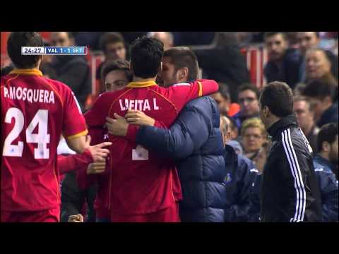 Gol de Lafita (1-1) en el Valencia CF - Getafe CF - HD