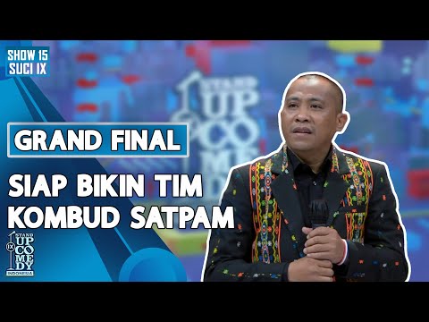 Stand Up Rio Dumatubun: Siap Bikin Tim Kombud Satpam - GRAND FINAL SUCI IX
