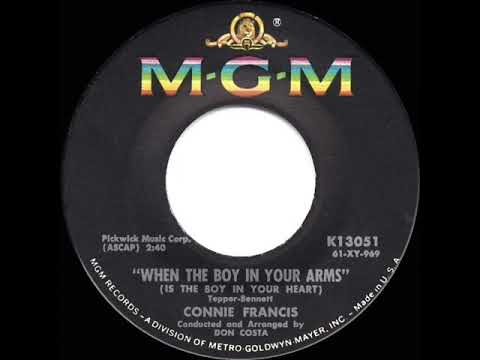 1961 HITS ARCHIVE: When The Boy In Your Arms (Is The Boy In Your Heart) - Connie Francis