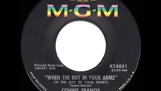 1961 HITS ARCHIVE: When The Boy In Your Arms (Is The Boy In Your Heart) - Connie Francis