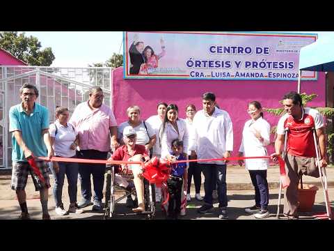 Abren centro de órtesis y prótesis en Managua