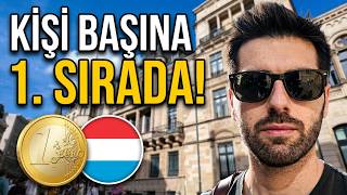 Dünyanın En Zengin Ülkelerinden Birine Geldim! | Lüksemburg Vlog