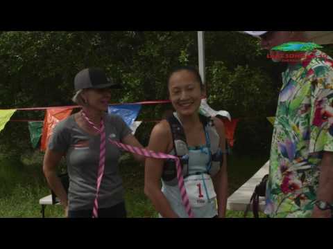 YiOu Wang's Finish - Lake Sonoma 50