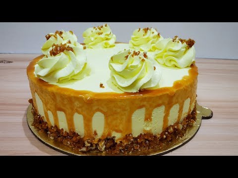 Butter Scotch Cake  Eggless and without Oven| बिना अंडे ऑवन का बनाए बटर स्कॉच केक।