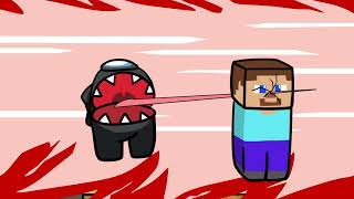 Among Us/Minecraft　アモングアスアニメ　マイクラ　animation