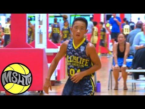 Caleb Kim is a BLUR at 2016 EBC Jr All American Camp - Class of 2022