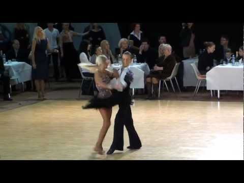 LČ LA 2012 Junior II Karlis Didrihsons - Elina Kalvane 1.2fin rumba