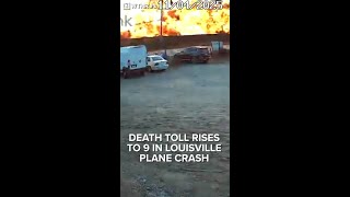 Death toll rises to 9 in Louisville UPS plane crash