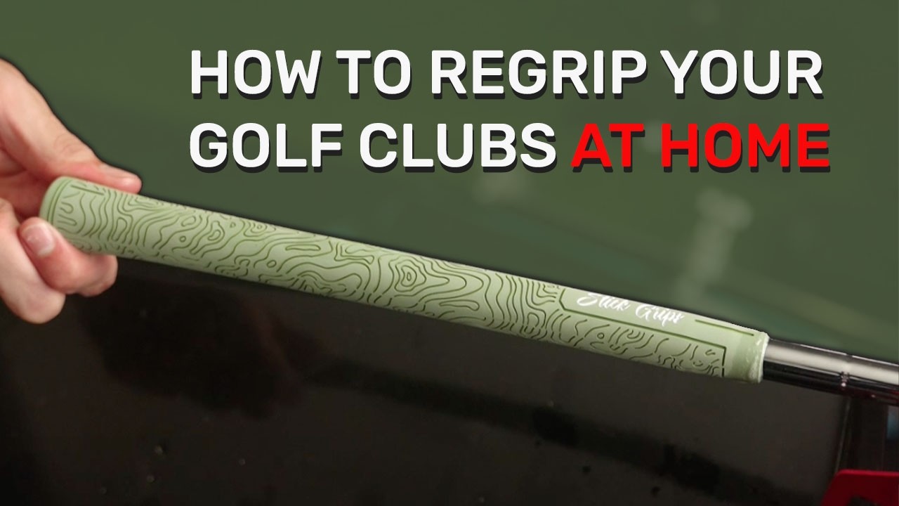 How to replace your golf grips in UNDER 5 MINUTES