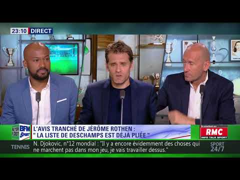 After Foot du mercredi 09/05 – Partie 4/6 - L'avis tranché de Jérôme Rothen sur Didier Deschamps