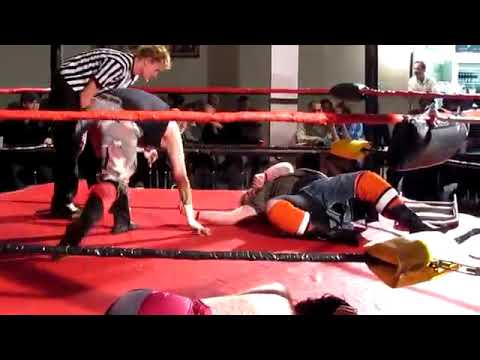 PWA Wrestling: Pure Violence Title Match - Hardcore Hik, Rip Impact, Buck Gunderson, and Warhed