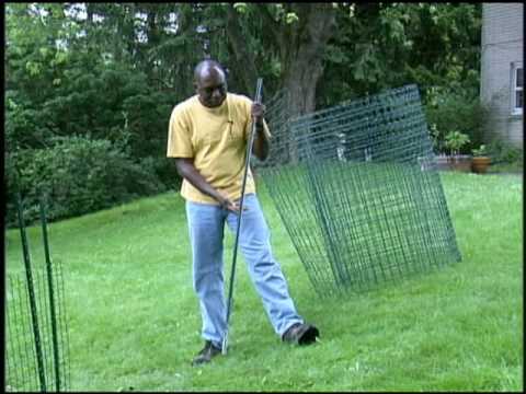 How to install garden fencing