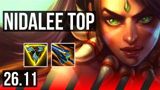 NIDALEE vs K'SANTE (TOP) | Grasp Of The Undying | KR Master | 26.11