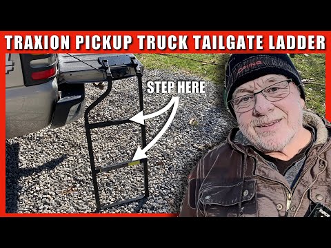 Traxion Pickup Truck Tailgate Ladder