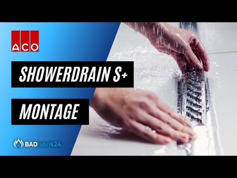ACO ShowerDrain S+ Einbau
