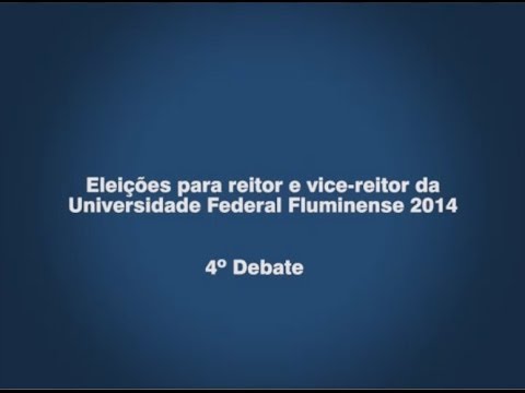 Debate 03/04 - Eleição para reitoria 2014