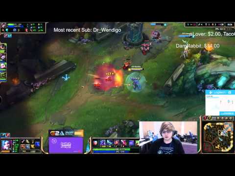 Sneaky duo LemonNation - Jinx vs Sivir ADC - League of Legends Gameplay