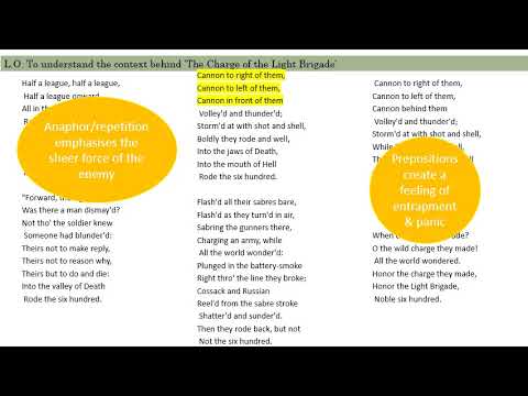 Poetry Masterclass - Week 1