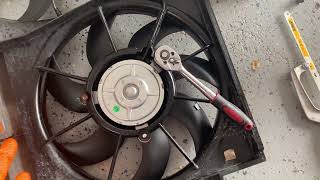 Audi TT mk2 3.2L Radiator fan replacement