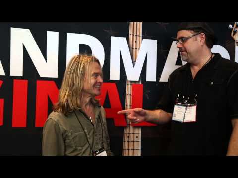 Greg Koch Interviews Legendary Bassist Tony Franklin •  NAMM 2015