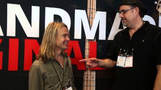 Greg Koch Interviews Legendary Bassist Tony Franklin •  NAMM 2015