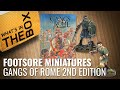 Unboxing: Gangs of Rome 2 Player Starter Set | Footsore Miniatures & Games