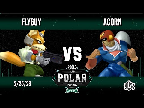 Polar Pummel - Pools - Flyguy(Fox) Vs. Acorn(Captain Falcon)