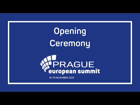 Day 1: Opening Ceremony | Prague European Summit 2020