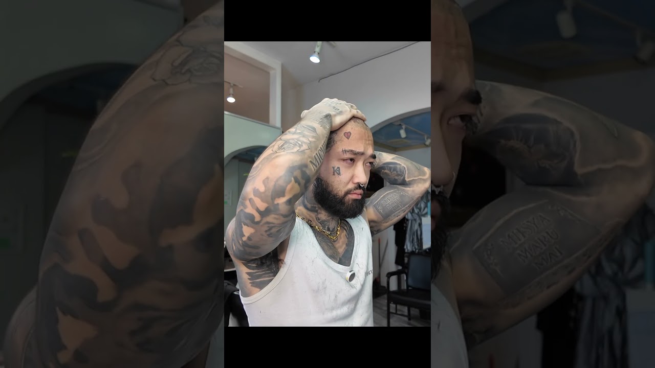 この投稿はai だったけどその後本当に剃った