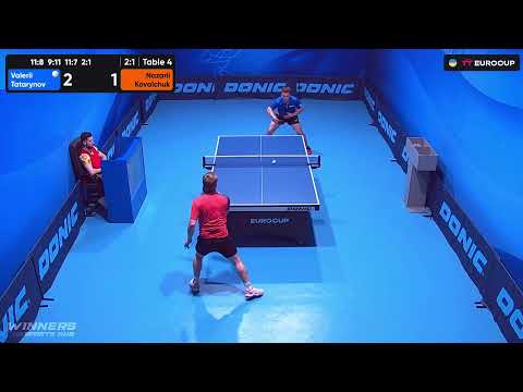 12:25 Valerii Tatarynov - Nazarii Kovalchuk 31.07.2023 TT Euro.Cup Ukraine Star. TABLE 4