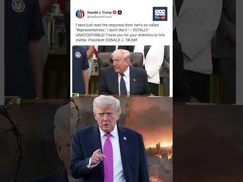 Trump Slams Iran Diplomacy Calls Past US Policy Totally Unacceptable