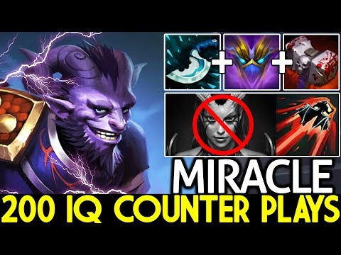 MIRACLE [Riki] When Pro Carry Max Counter Picked 200 IQ Plays 7.22 Dota 2