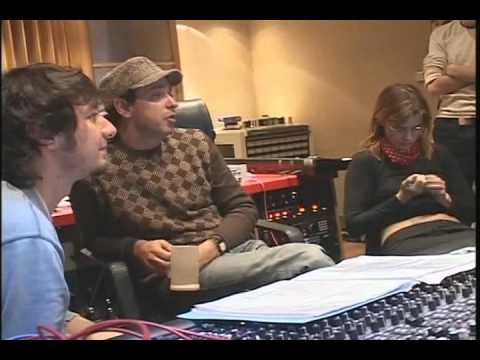 Fabiana Cantilo y Gustavo Cerati Eiti Leda backstage