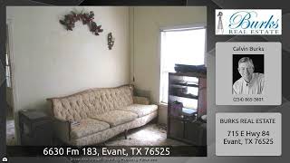 6630 Fm 183, Evant, TX 76525