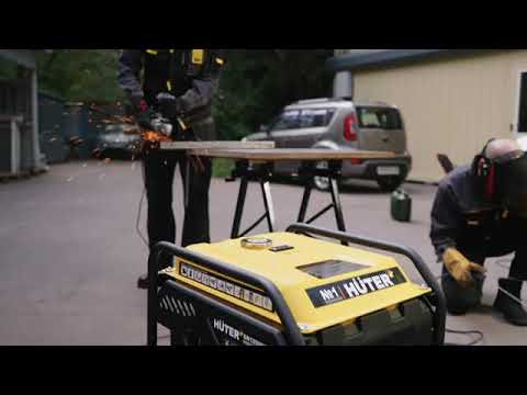 Миниатюра изображения товара Инверторный генератор Huter DN12500i (64/10/12)