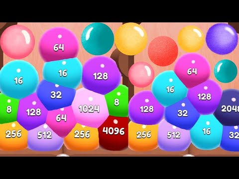 Jelly 2048 walkthrough gameplay gameparkarea #puzzlegame#jellyball#gameparkarea #2048#2048game