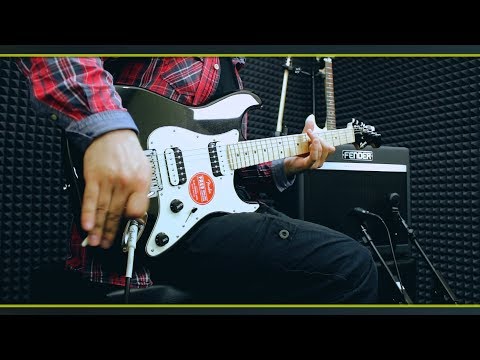 Пример звучания электрогитары Fender Squier Contemporary Stratocaster HH MN