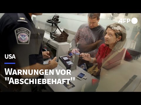 Schikanen bei Einreise: Außenamt warnt vor "Abschiebehaft" in den USA | AFP