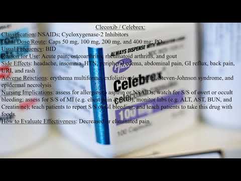 Pharmacology | Celecoxib