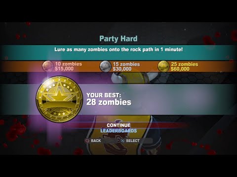 Dead Rising 2: Off the Record - Solo Challenges | Party Hard [GOLD]